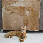 猫のアート