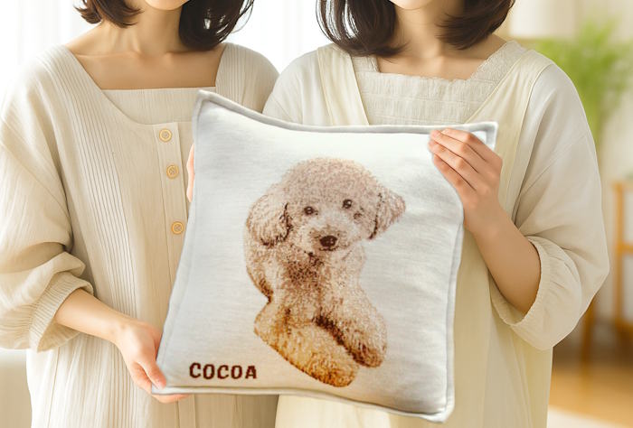 ニットクッション