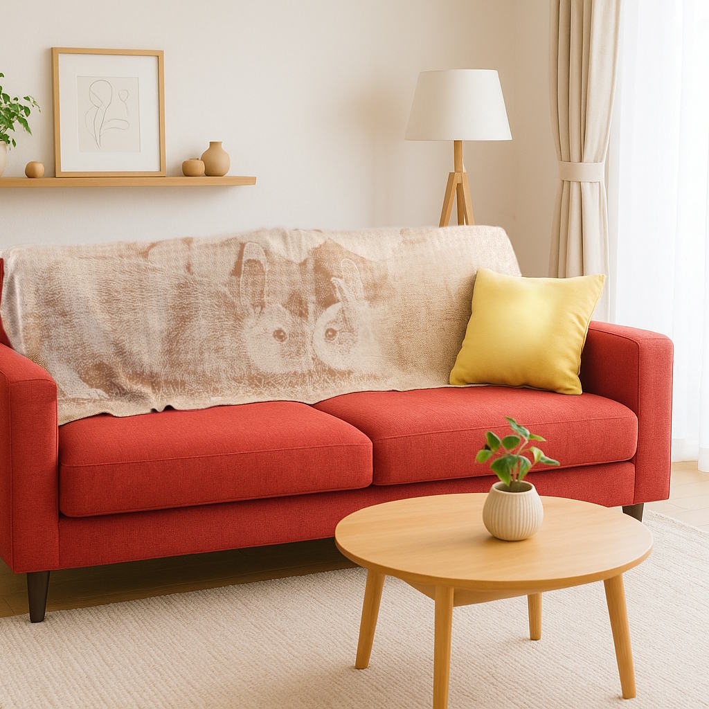 うさぎのマフラー