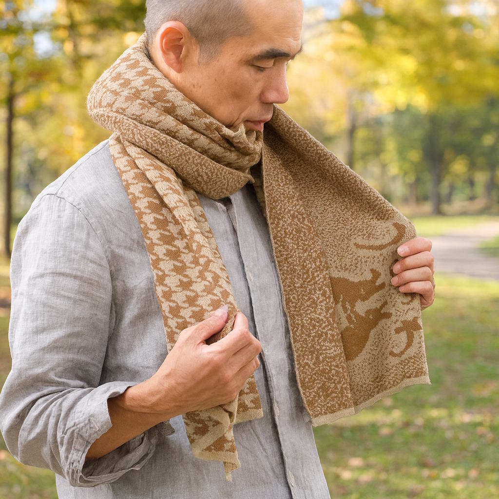 うさぎのマフラー