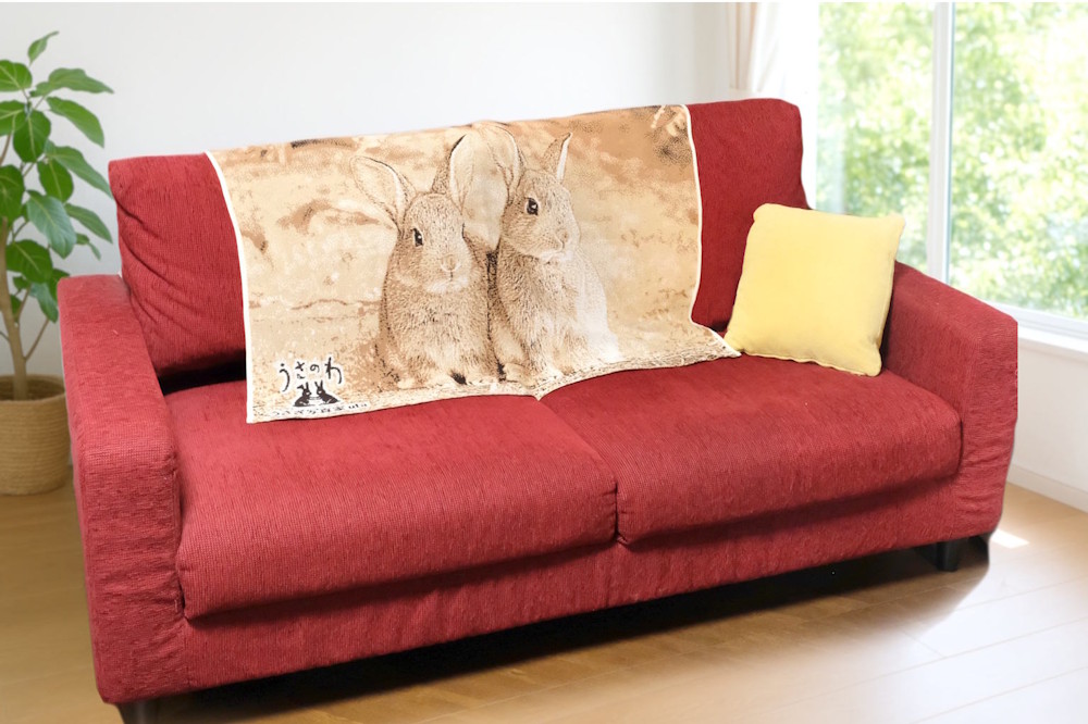 うさぎのブランケット