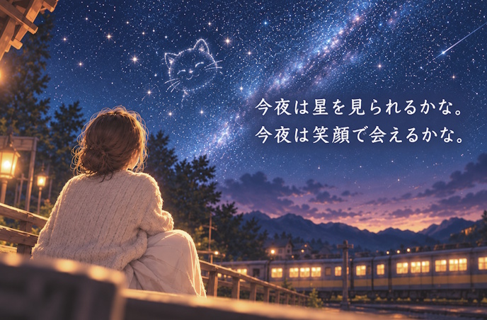 今夜の星